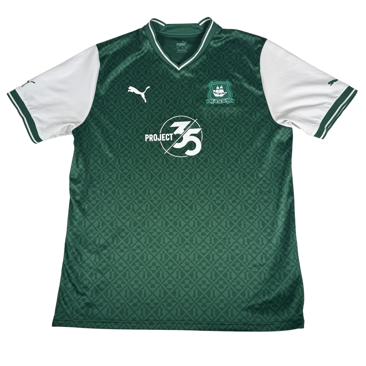 Plymouth Argyle 2022/2023 Home Football Shirt XL