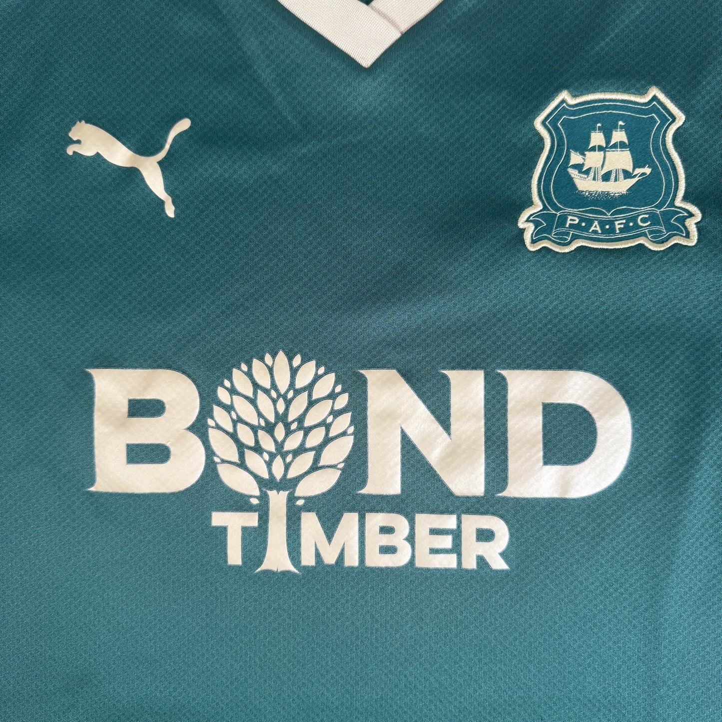 Plymouth Argyle 2023/2024 Home Football Shirt Medium