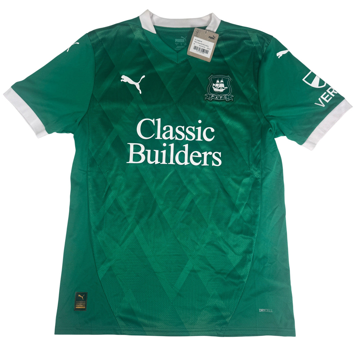 Plymouth Argyle 2024/2025 Home Football Shirt Medium BNWT