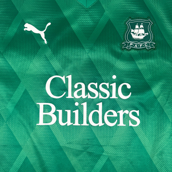 Plymouth Argyle 2024/2025 Home Football Shirt XL