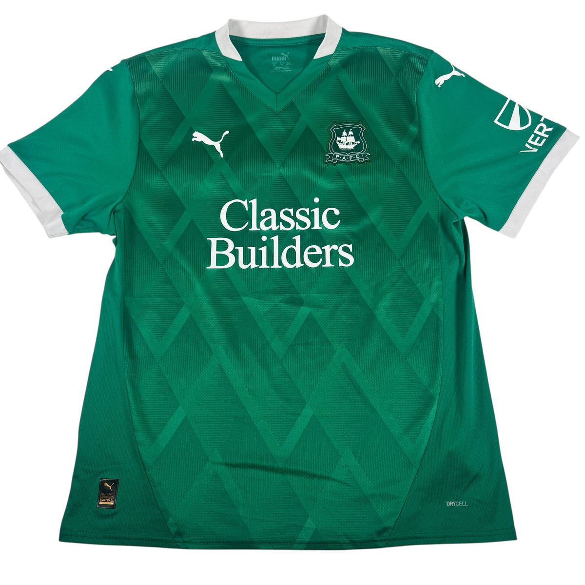 Plymouth Argyle 2024/2025 Home Football Shirt XL
