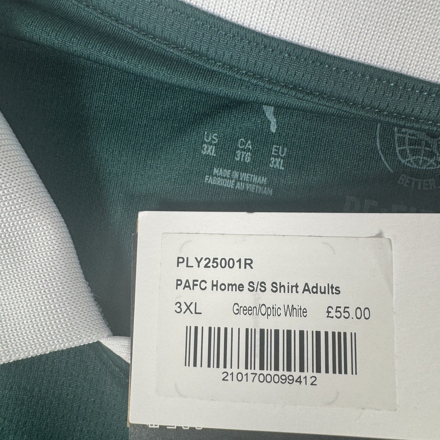 Plymouth Argyle 2025/2026 Home Football Shirt 3XL BNWT