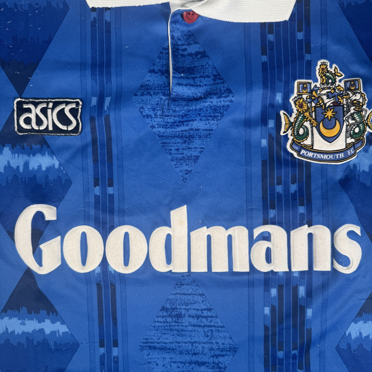 Portsmouth 1993/1994/1995 Home Football Shirt Medium