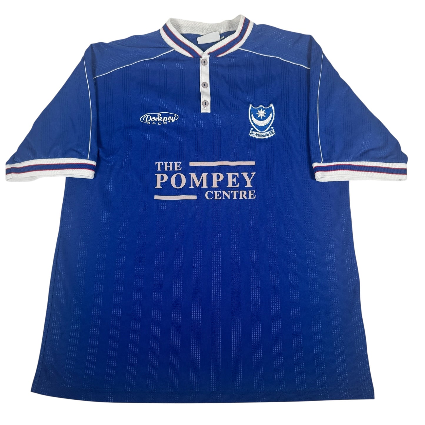 Portsmouth 1999/2000 Home Football Shirt Large