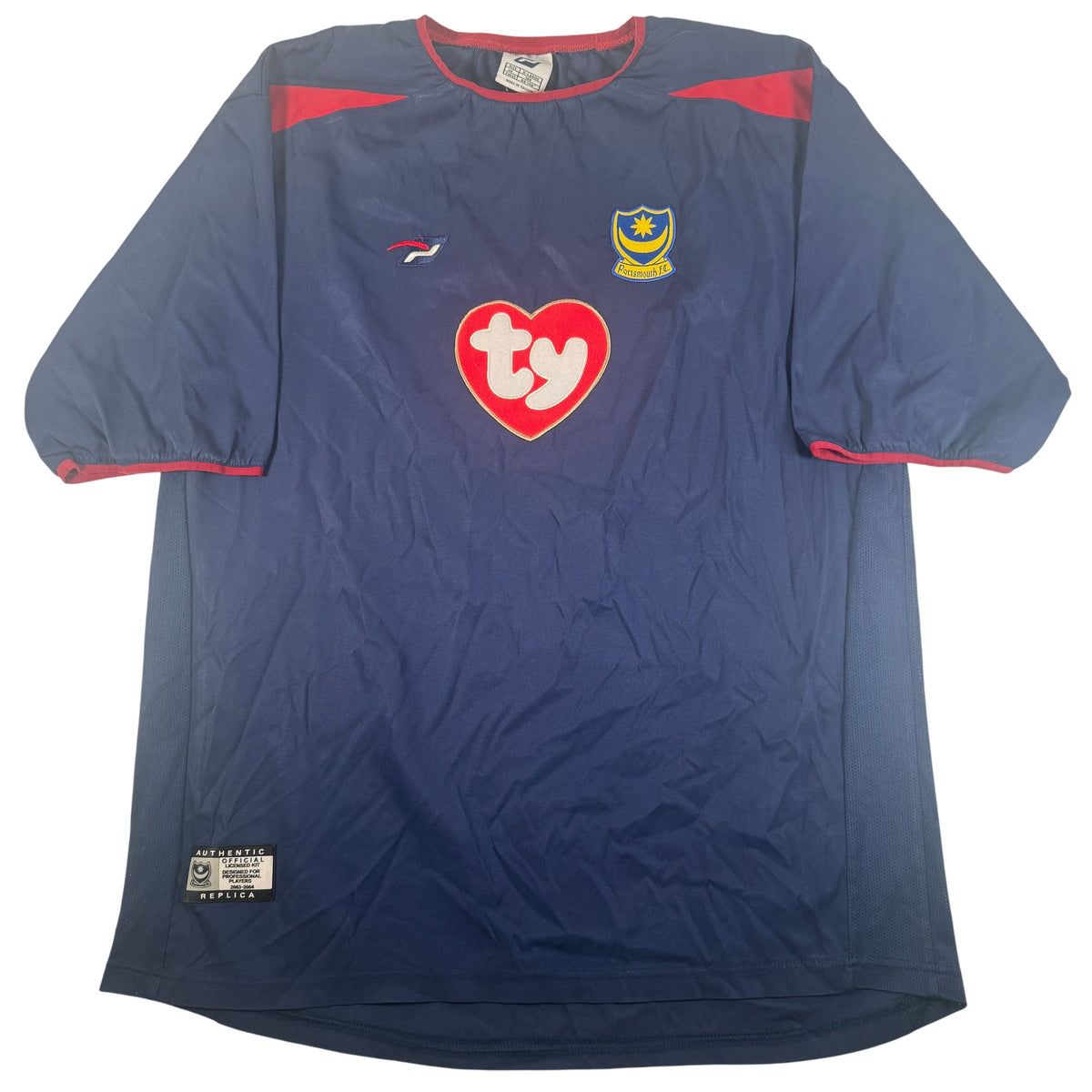 Portsmouth 2003/2004/2005 Away Football Shirt XL