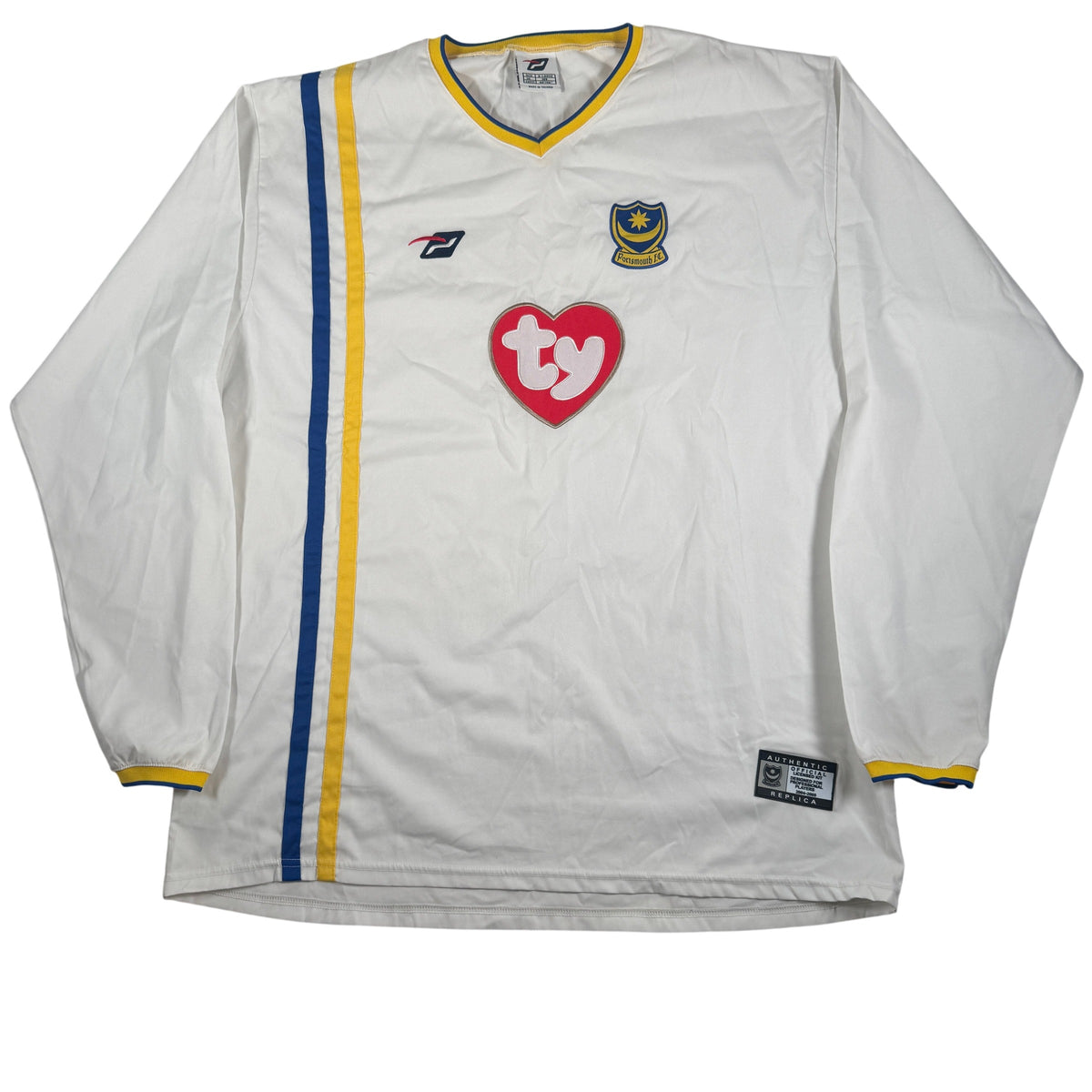 Portsmouth 2004/2005 Third Long Sleeve Football Shirt XL
