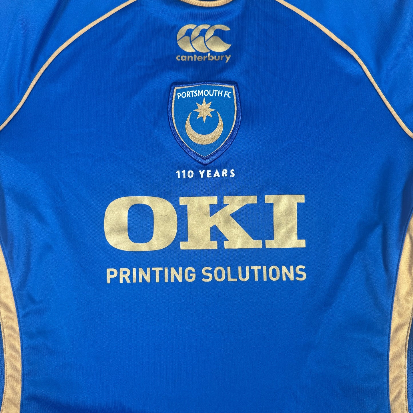 Portsmouth 2008/2009 Home Football Shirt Medium