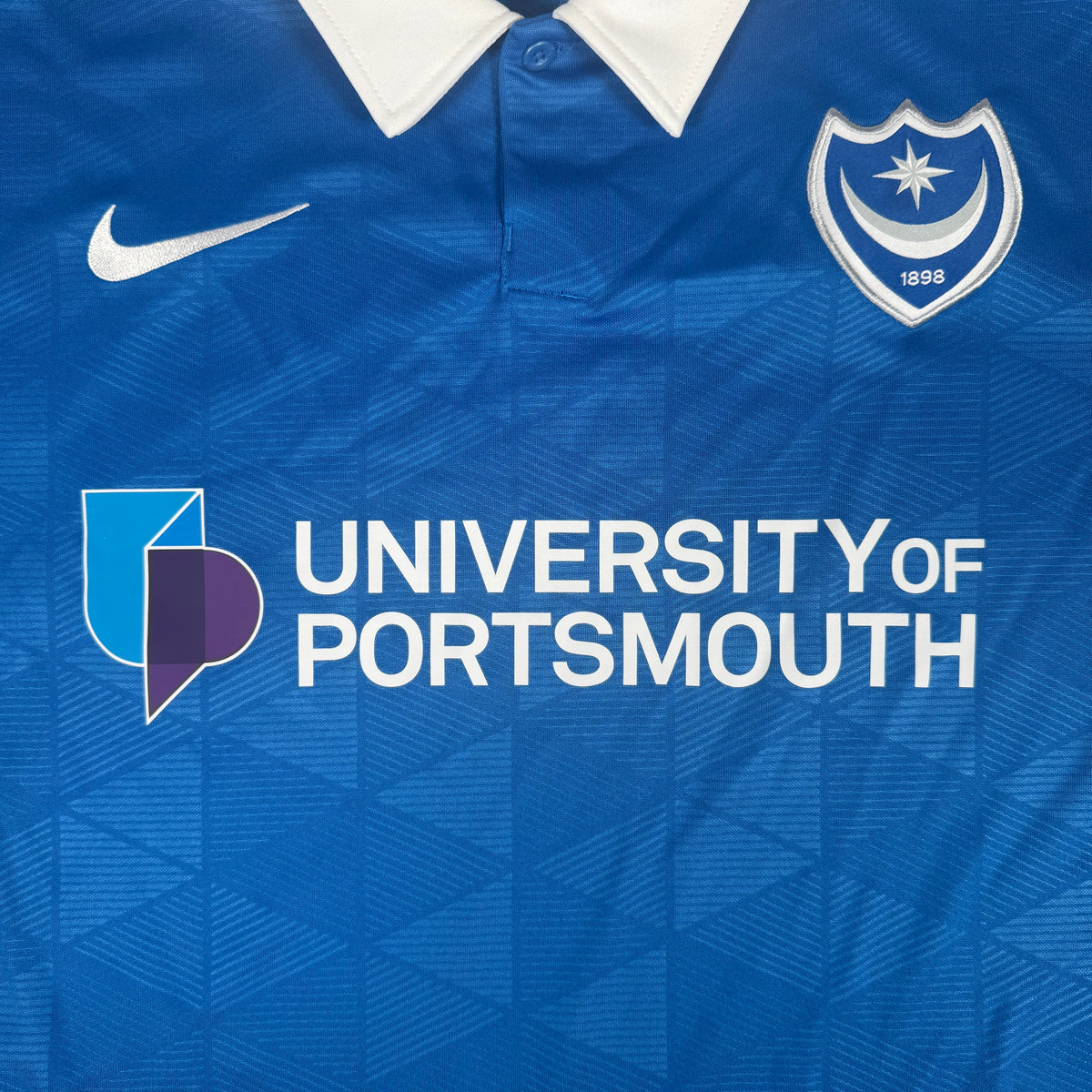 Portsmouth 2020/2021 Home Football Shirt 2XL