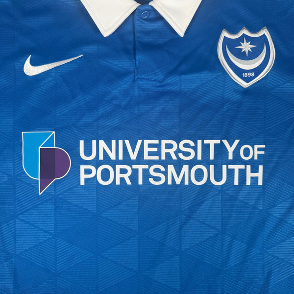 Portsmouth 2020/2021 Home Football Shirt 2XL