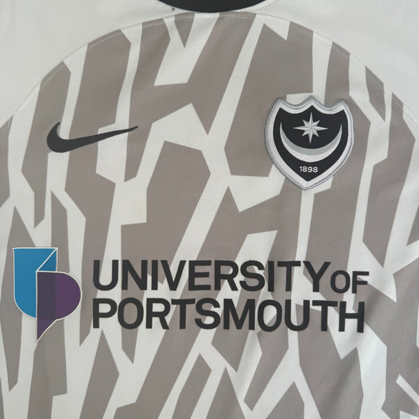 Portsmouth 2023/2024 Away Football Shirt Medium