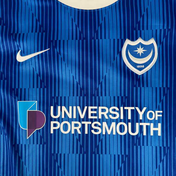Portsmouth FC 2023/2024 Home Football Shirt 2XL
