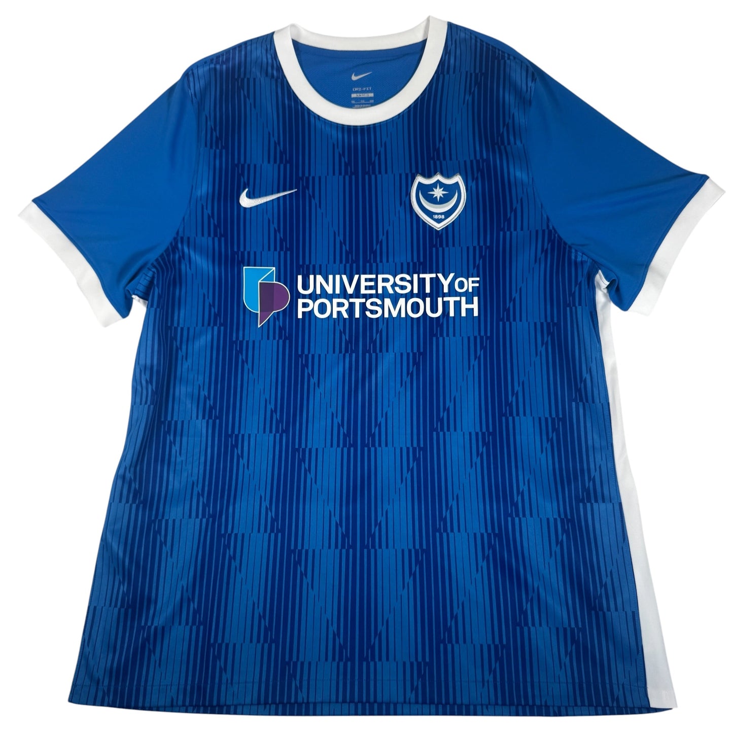 Portsmouth 2023/2024 Home Football Shirt 2XL