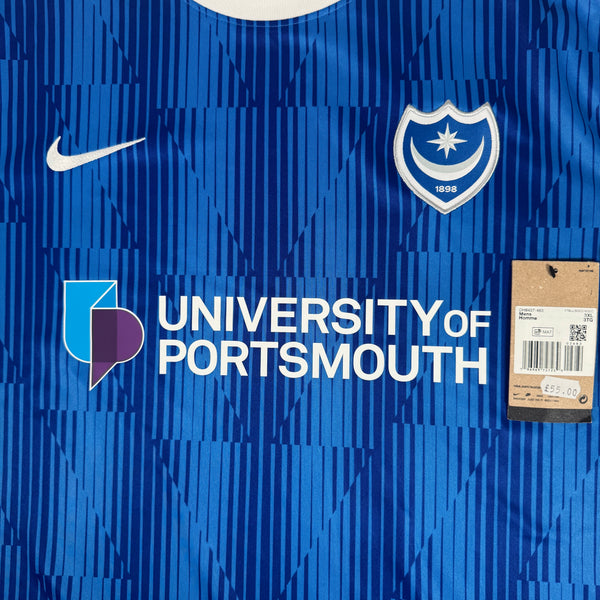 Portsmouth 2023/2024 Home Football Shirt 3XL BNWT