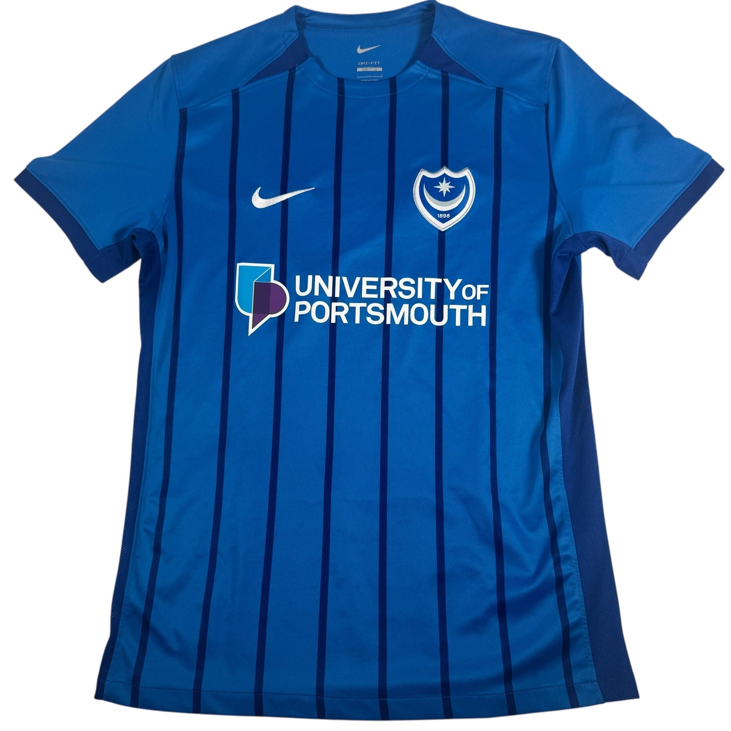 Portsmouth 2024/2025 Home Football Shirt Large
