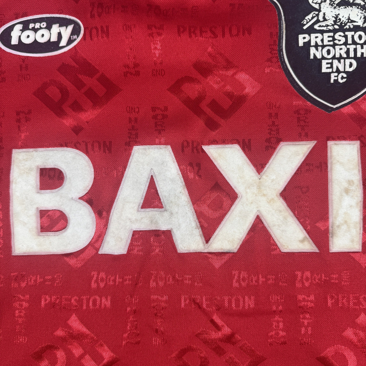 Preston North End 1995/1996 Away Football Shirt XL