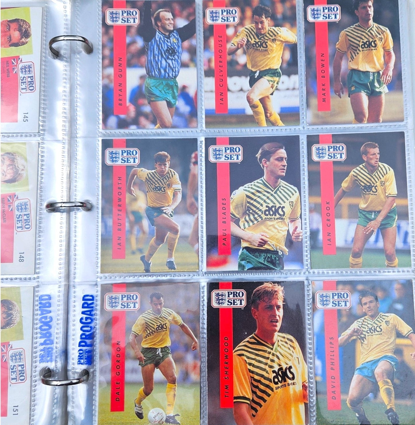Pro Set 1990/91 English Football Card Collection (98.5% Complete)