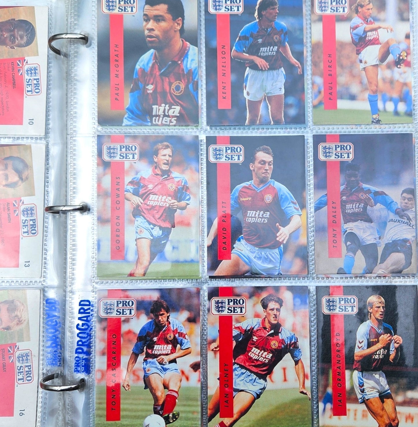 Pro Set 1990/91 English Football Card Collection (98.5% Complete)