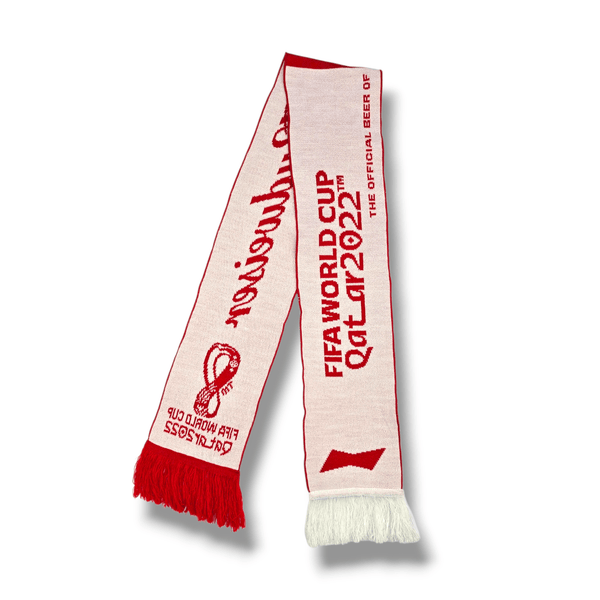 Qatar 2022 World Cup Vintage Football Scarf