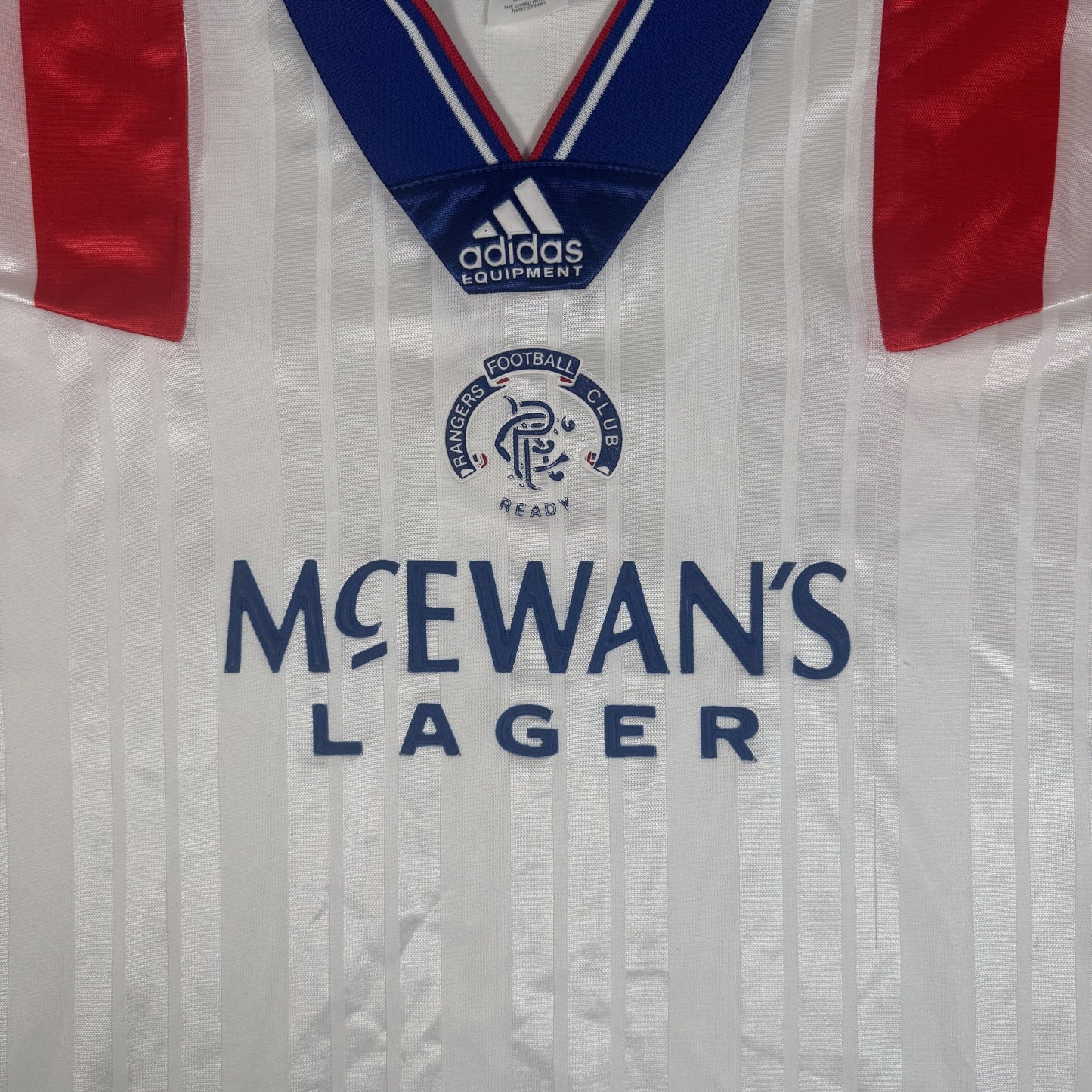 Rangers 1992/1993 Away Football Shirt Large