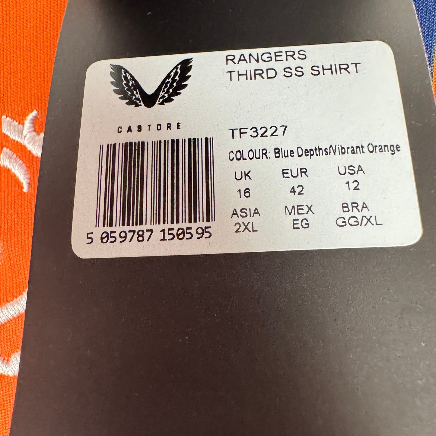 Rangers 2023/2024 Third Football Shirt Womens 16 BNWT