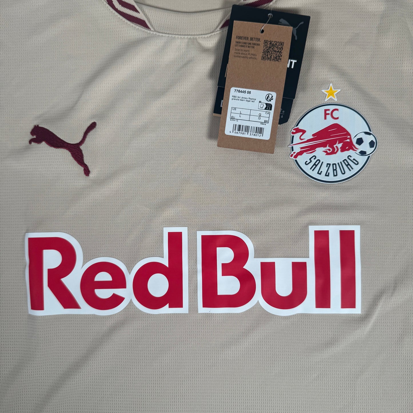 RB Salzburg 2024/2025 Third Football Shirt Large BNWT