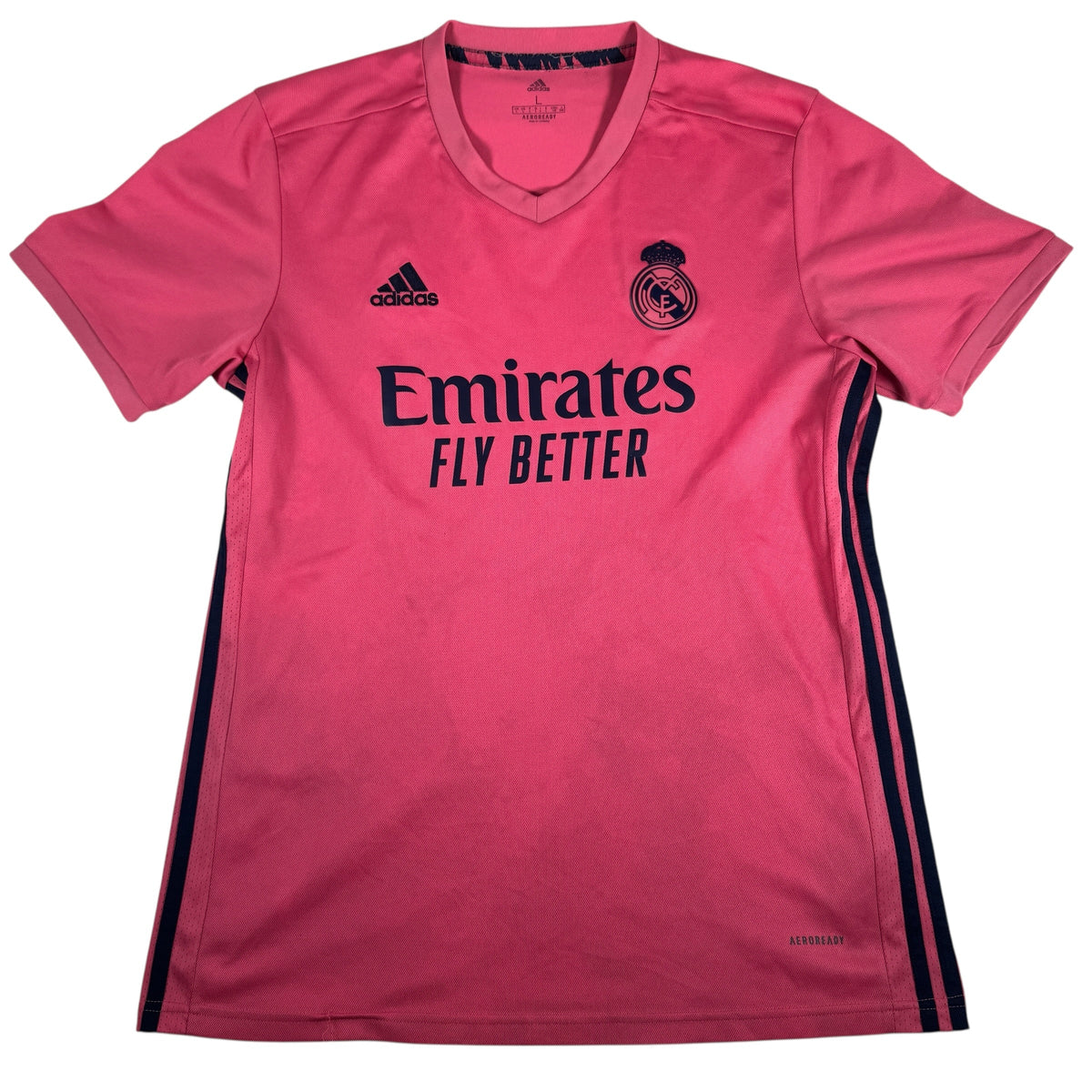 Real Madrid 2020/2021 Away Football Shirt Large