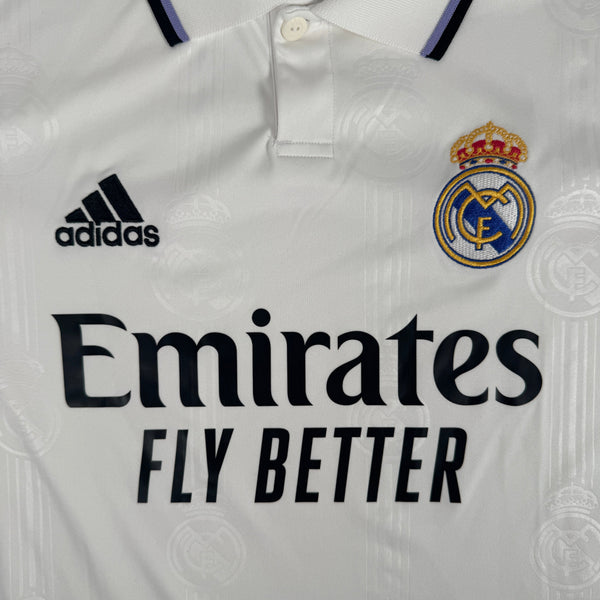Real Madrid 2022/2023 Home Football Shirt Large