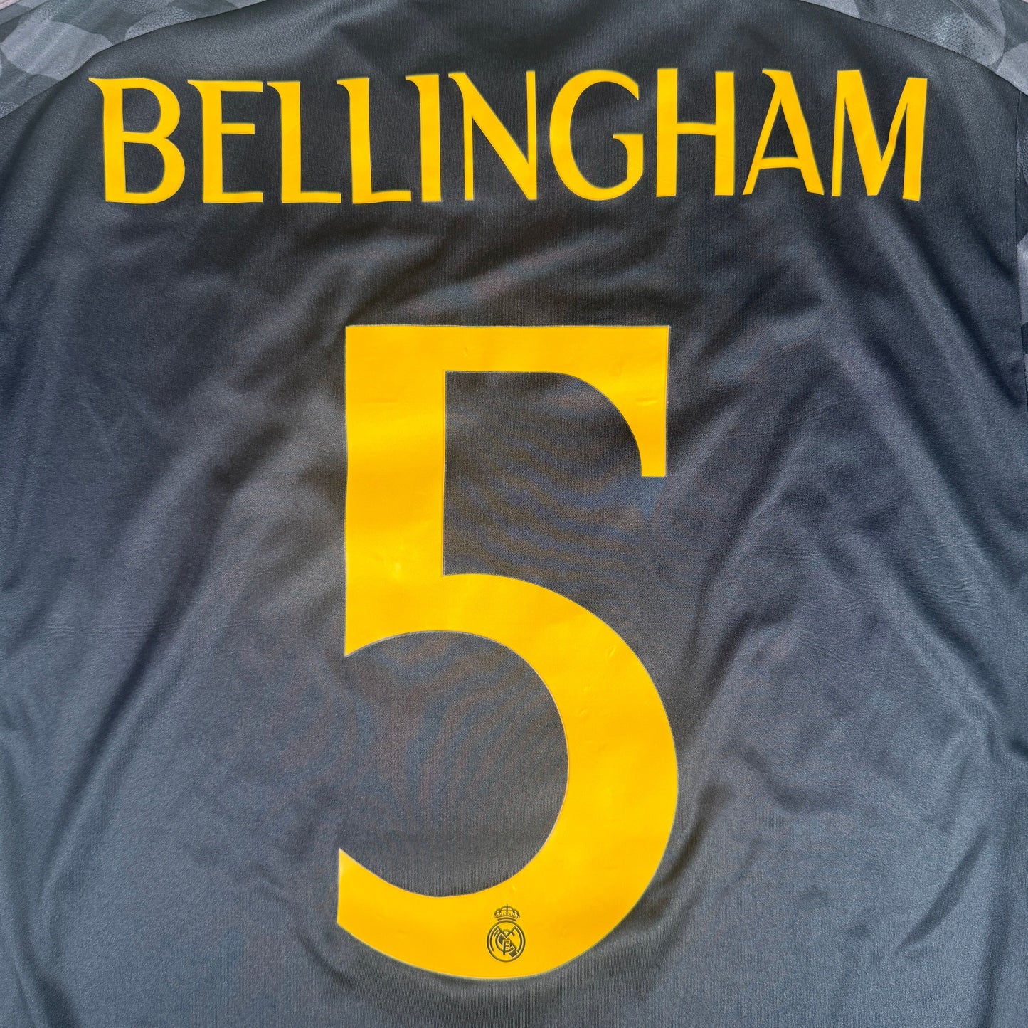 BELLINGHAM 5 Real Madrid 2023/2024 Away Football Shirt XL