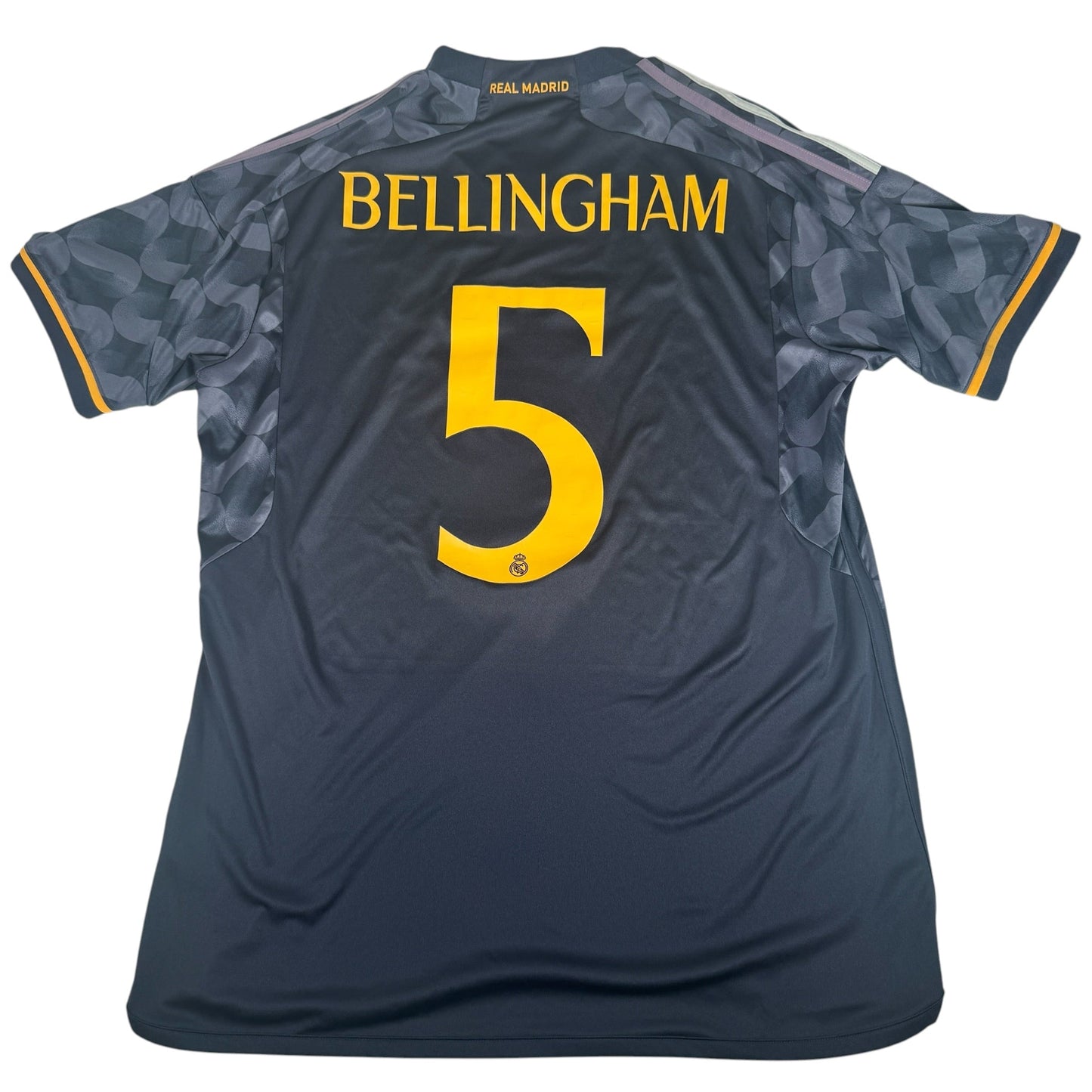 BELLINGHAM 5 Real Madrid 2023/2024 Away Football Shirt XL