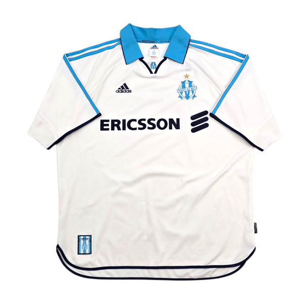 1999/00 Olympique Marseille Home Football Shirt (XL) Adidas