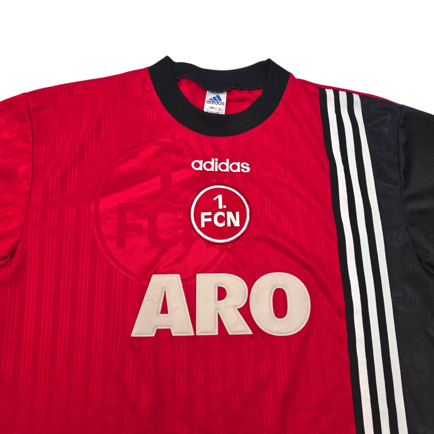 1997/99 Nurnberg Home Football Shirt (XL) Adidas (Signed)