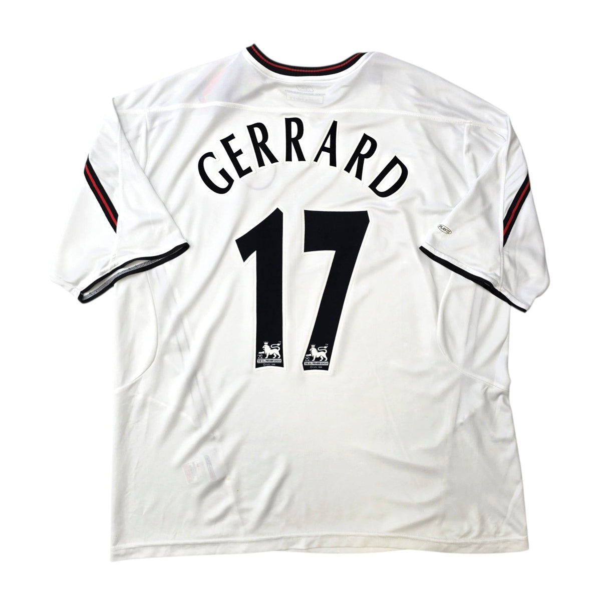 2003/05 Liverpool Away Football Shirt (XL) Reebok #17 Gerrard