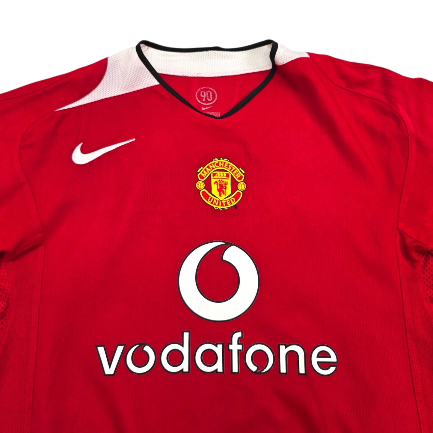2004/06 Manchester United Home Football Shirt (XL) Nike #7 Ronaldo