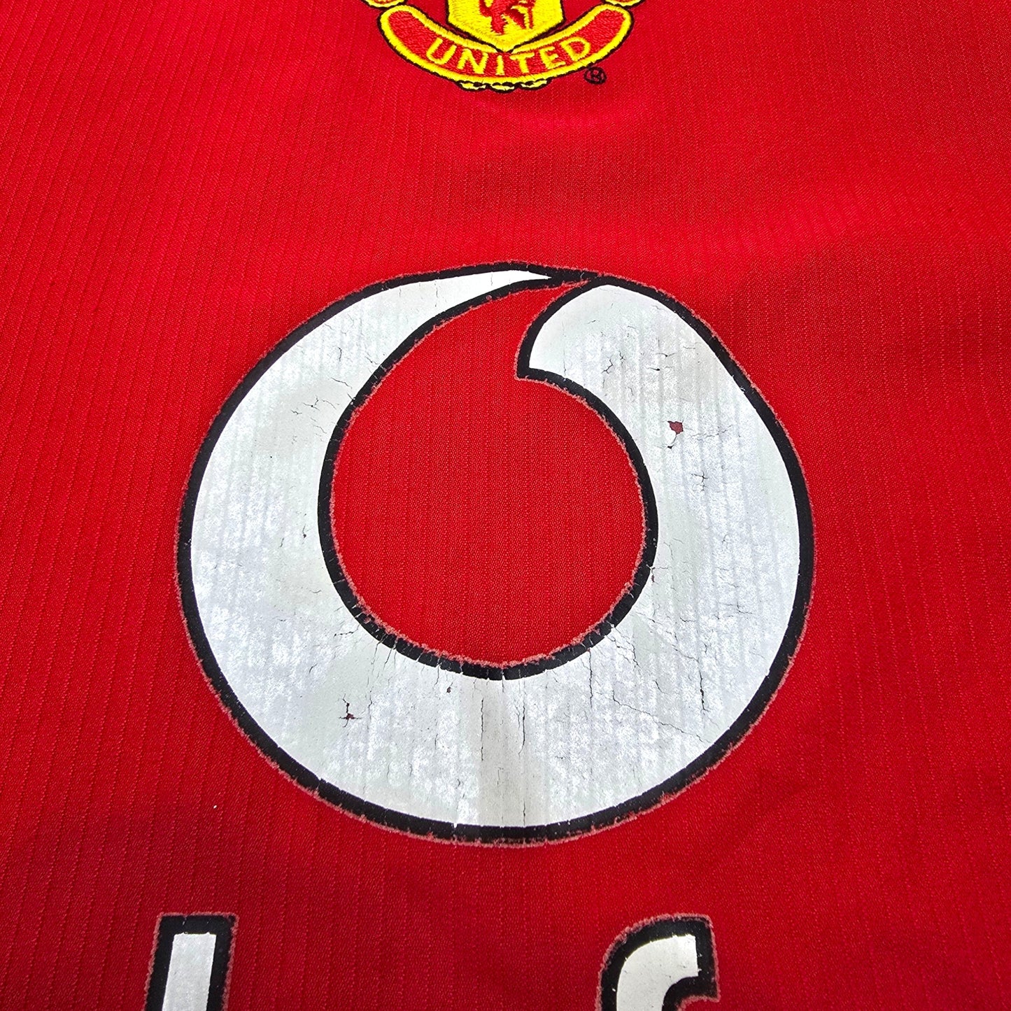 2004/06 Manchester United Home Football Shirt (XL) Nike #8 Rooney