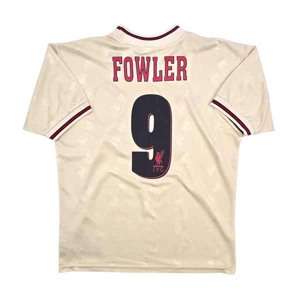 1996/97 Liverpool Away Football Shirt (M) Reebok #9 Fowler