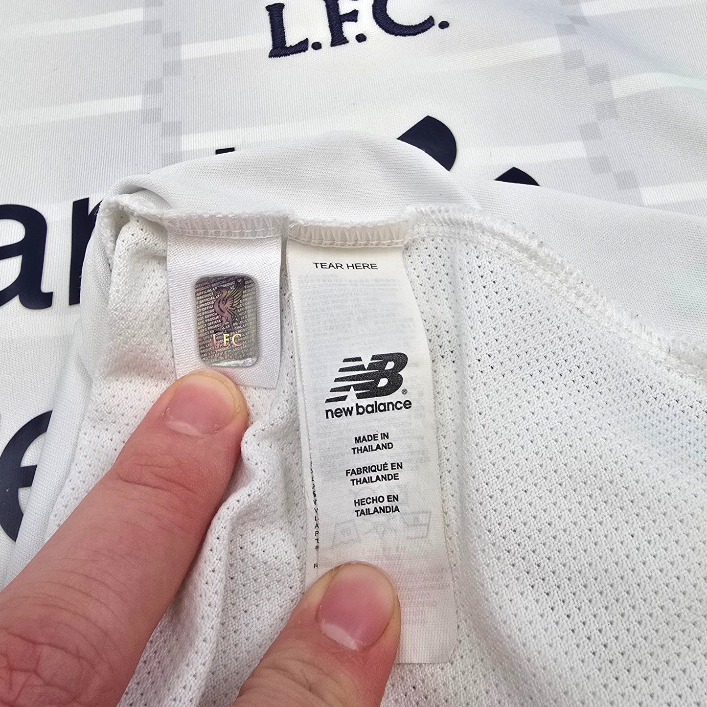 2019/20 Liverpool Away Football Shirt (M) New Balance #10 Mane