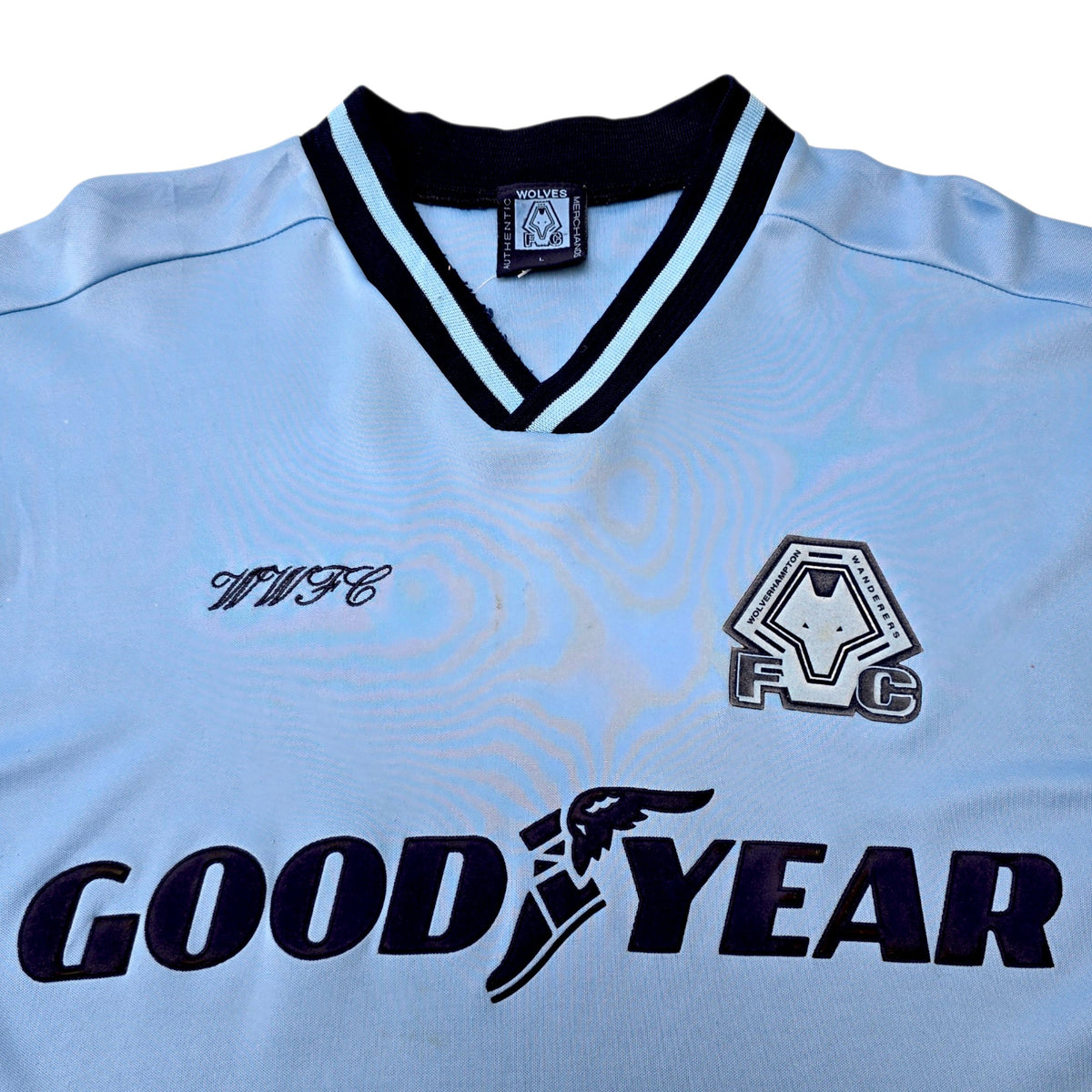 2000/01 Wolverhampton Wanderers Away Football Shirt (L) WWFC