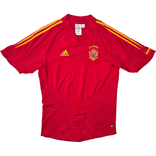 2004/06 Spain Home Football Shirt (S) Adidas