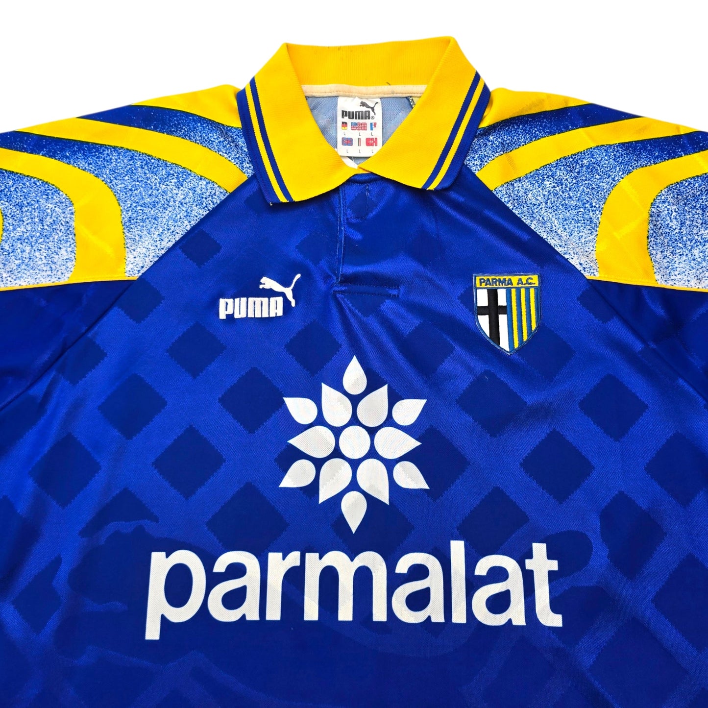 1995/97 Parma Away Football Shirt (L) Puma