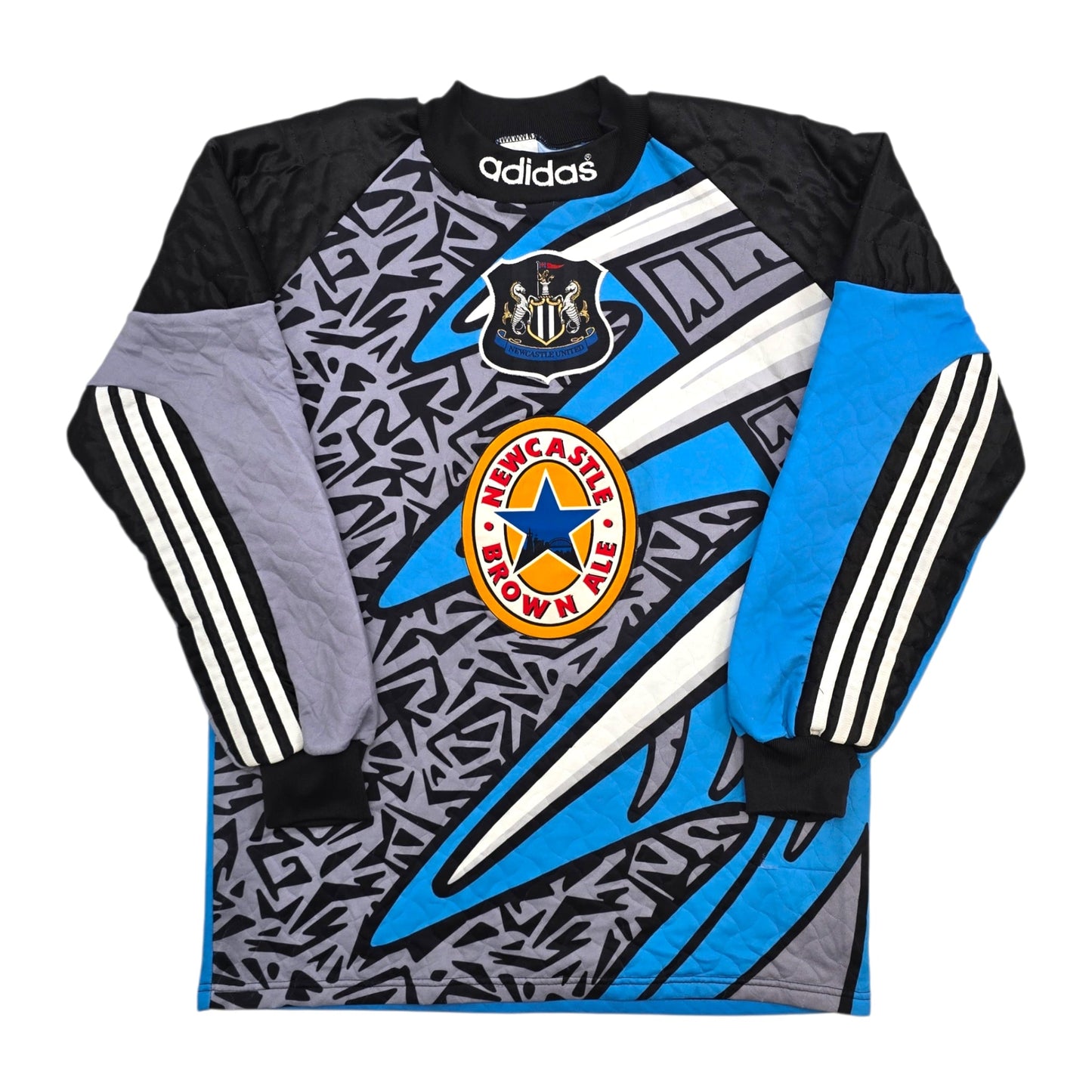 1995/96 Newcastle United Goal Keeper Football Shirt (S) Adidas