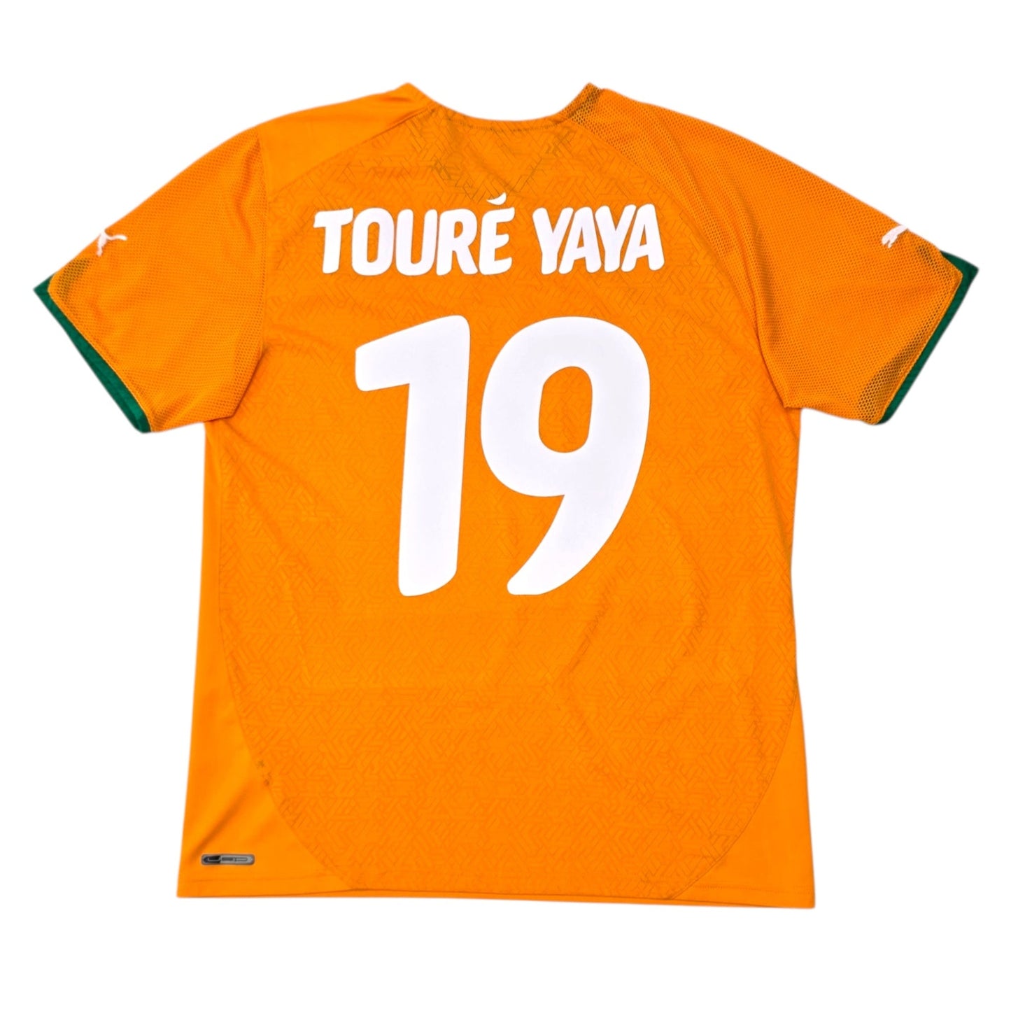 2010/11 Ivory Coast Home Football Shirt (L) Puma #19 Toure Yaya