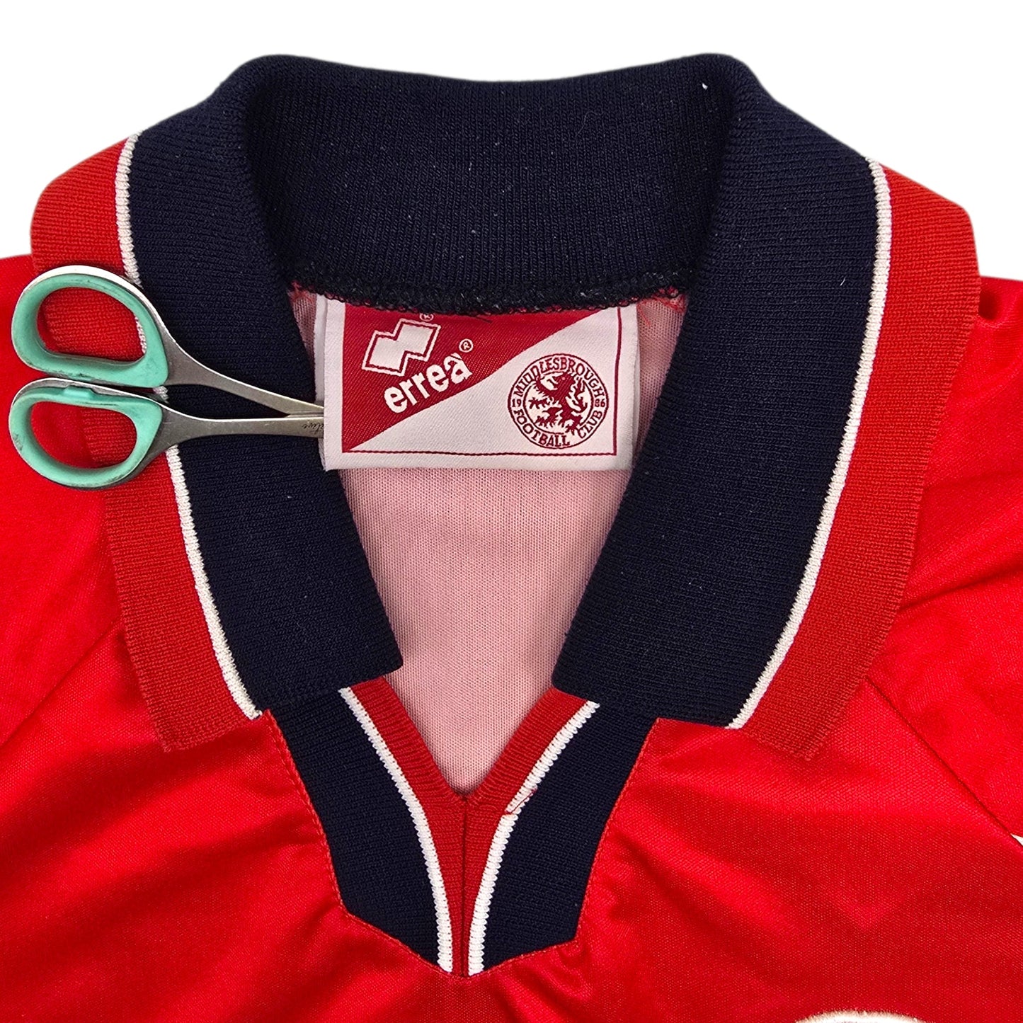 1999/00 Middlesbrough Home Football Shirt (L) Errea #8 Gascoigne