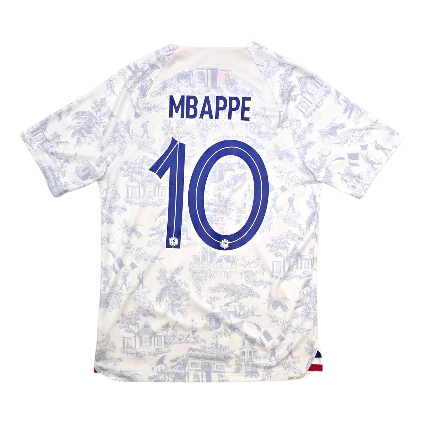 2022/23 France Away Football Shirt (M) Nike #10 Mbappe