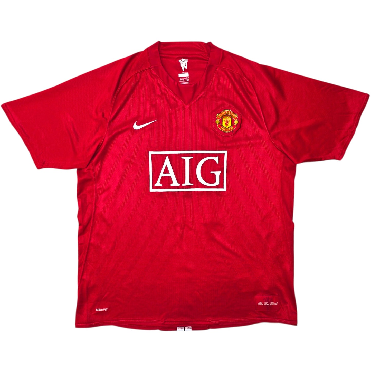 2007/09 Manchester United Home Football Shirt (XL) Nike #17 Nani