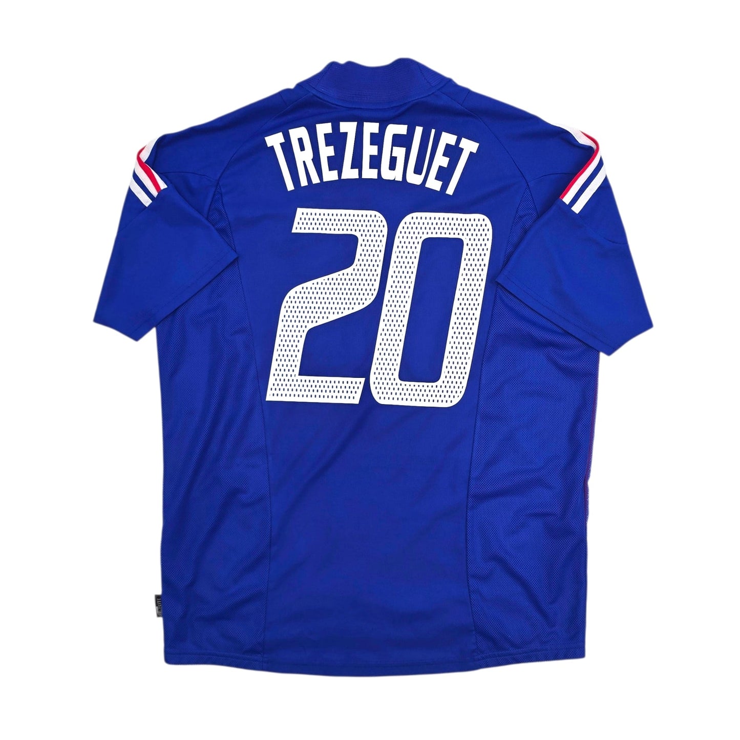 2002/04 France Home Football Shirt (XL) Adidas #20 Trezeguet