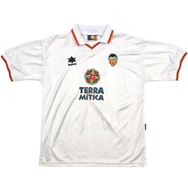 1998/99 Valencia Home Football Shirt (L) Luanvi