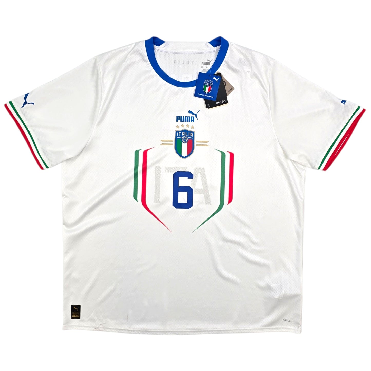 2022/23 Italy Away Football Shirt (2XL) Puma #6 Verratti (BNWTs)