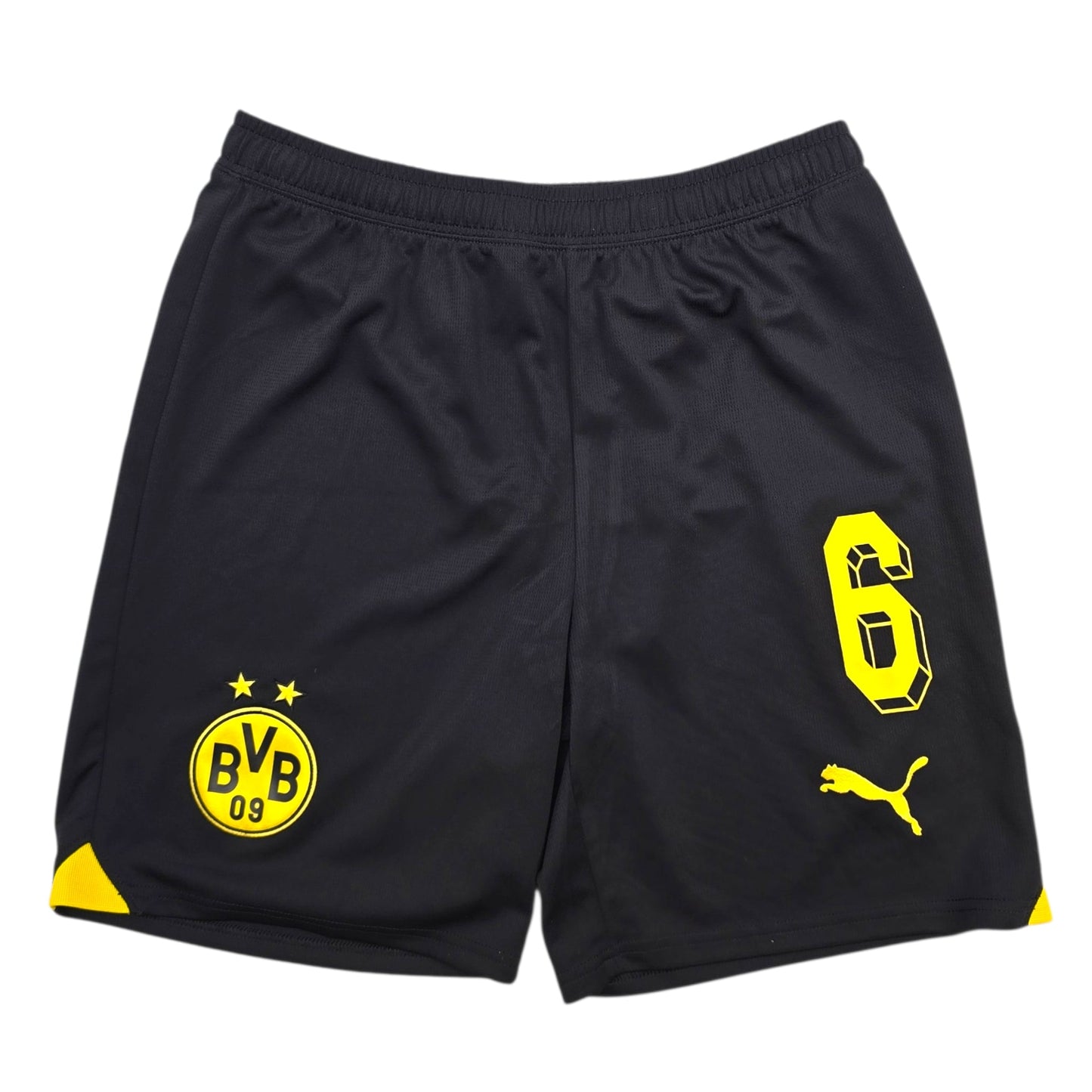 2016/17 Dortmund Football Shorts (S) Puma | Home (#6)