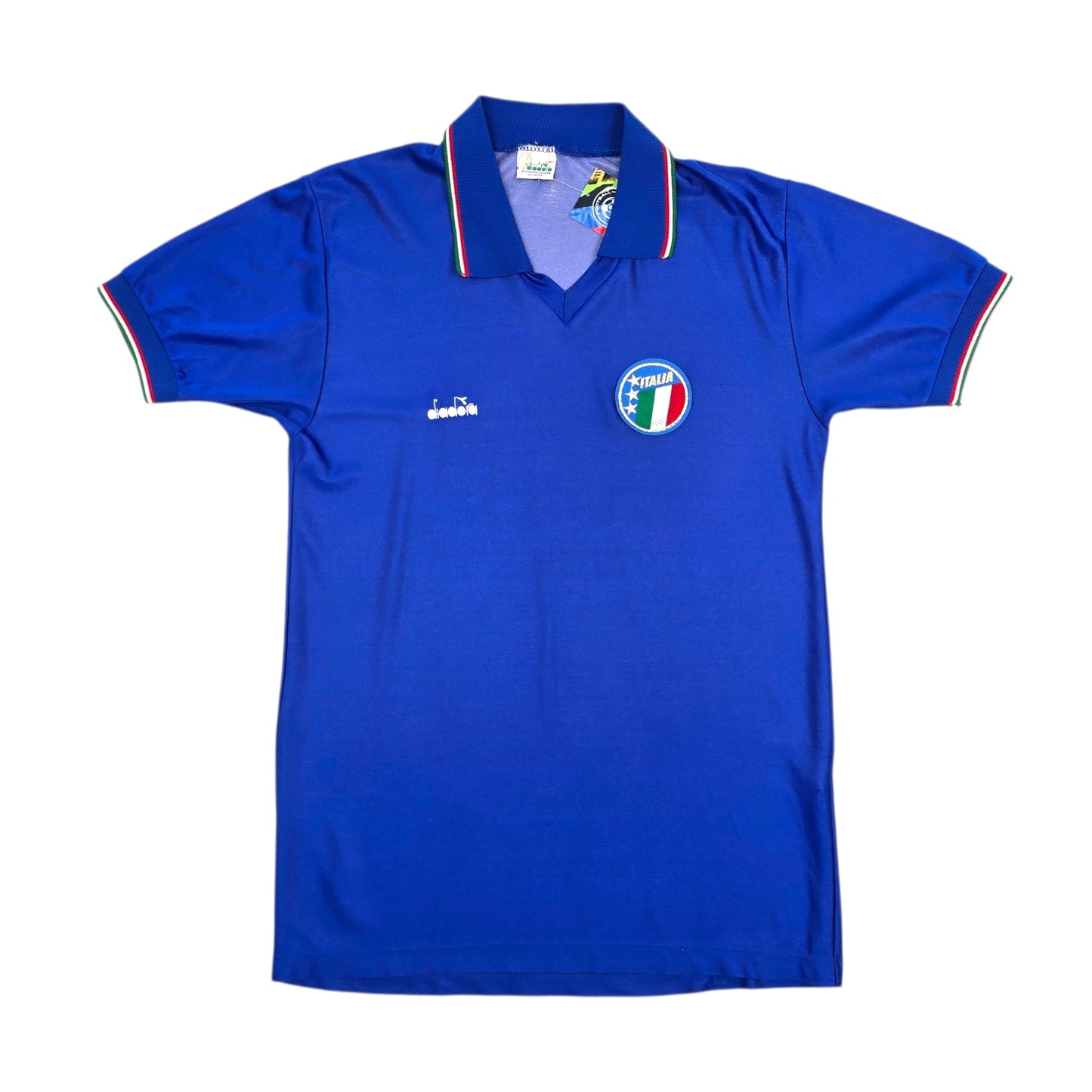 1986/90 Italy Home Football Shirt (L) Diadora