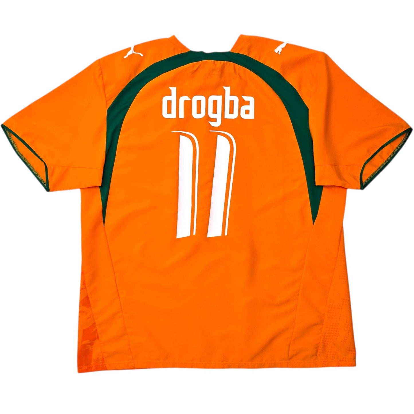 2006/07 Ivory Coast Home Football Shirt (XL) Puma #11 Drogba